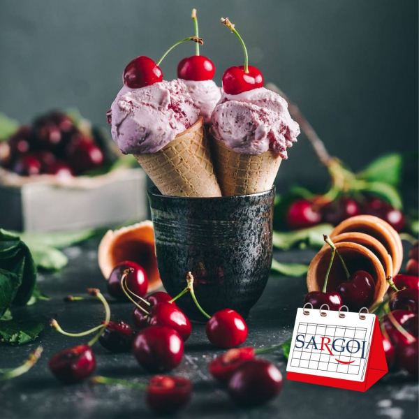 It’s August 26th and it’s Cherry Ice Cream Day in the USA