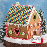 It's December 12th and it's Gingerbread House Day 